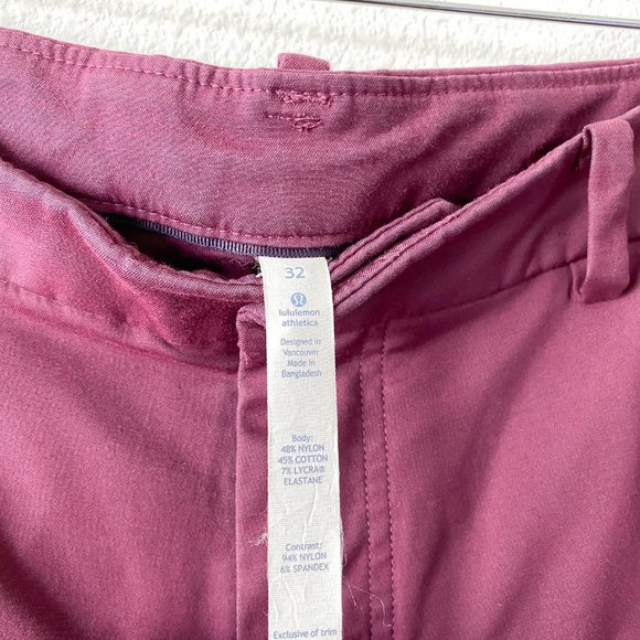 🧤SOLD🧤Lululemon Kahuna Short Maroon Pelt Shorts - Picture 6 of 6